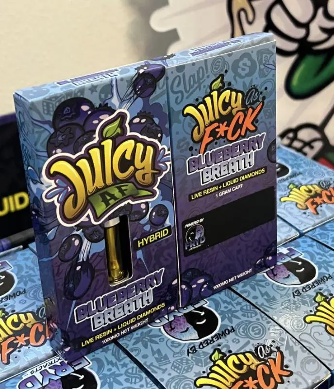 Blueberry Breath Juicy AF Fryd Carts